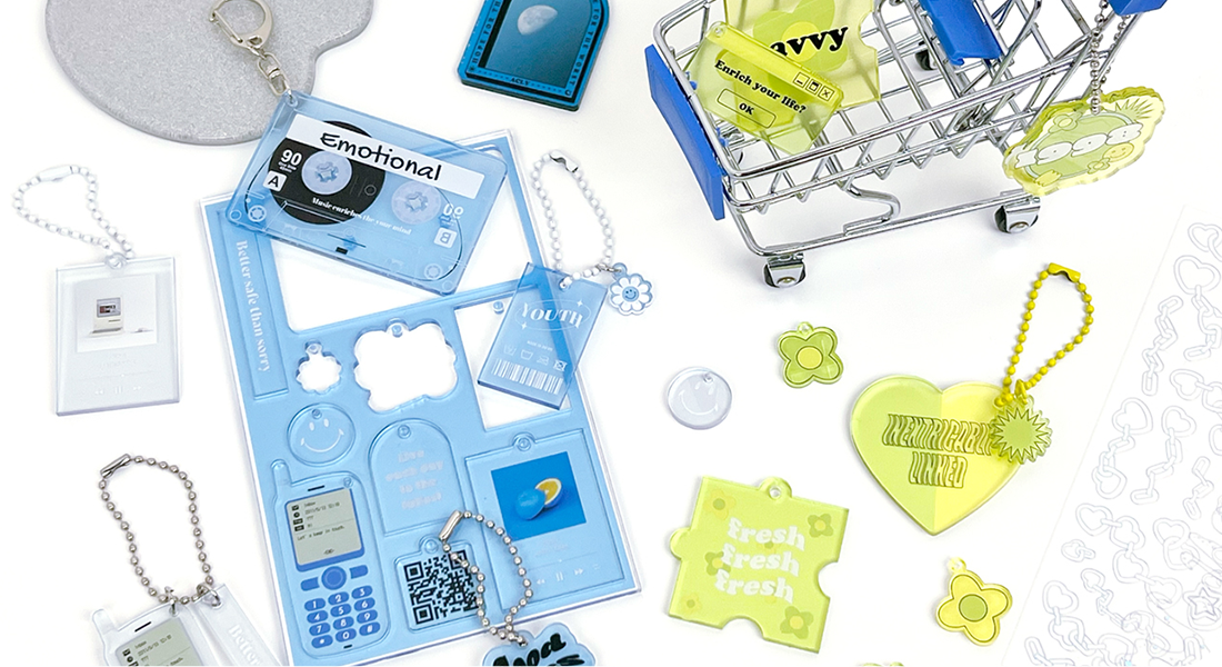 クリアカラープレート