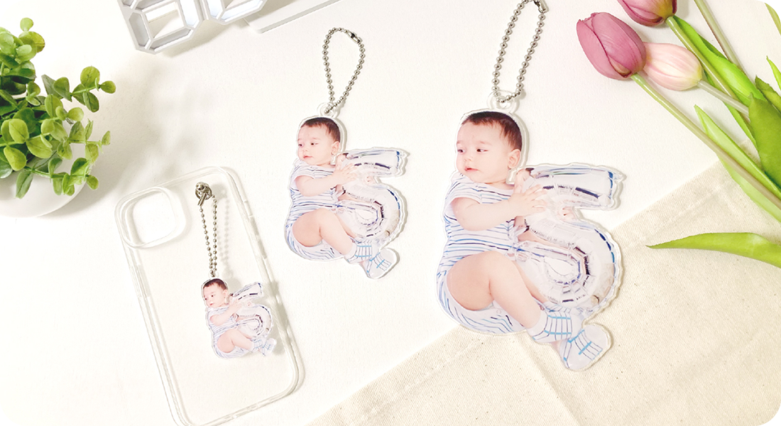 アクリルキーホルダー