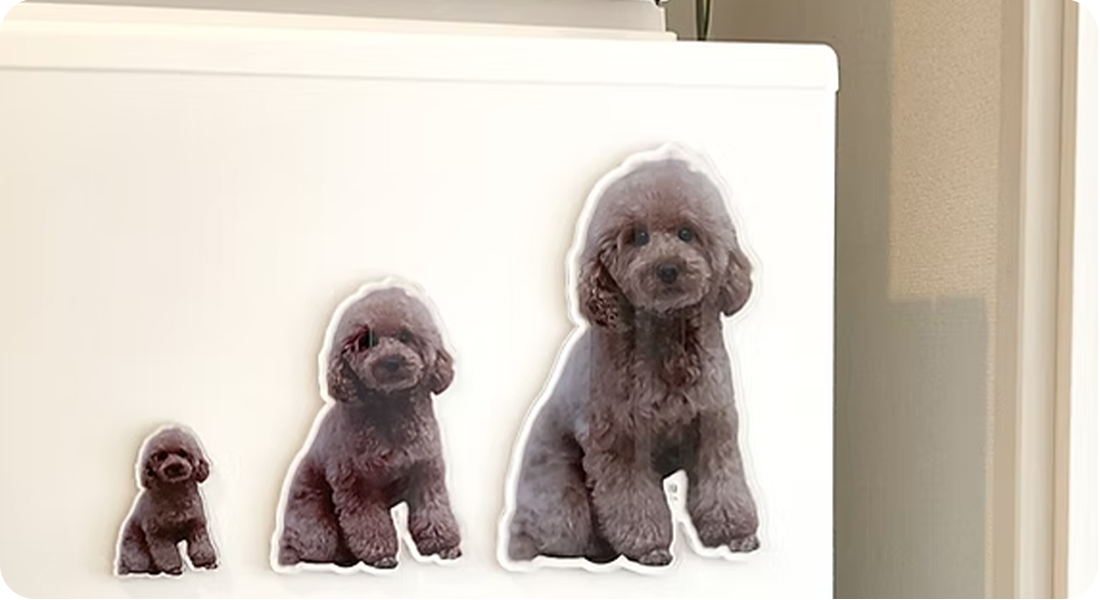 アクリルマグネット